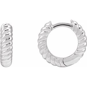 Rope Hoop Earrings