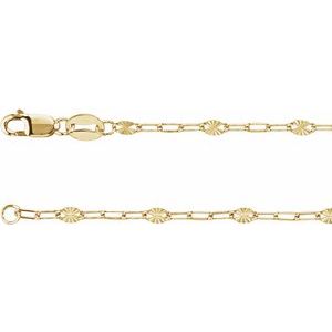 Starburst Mirror Chain Bracelet
