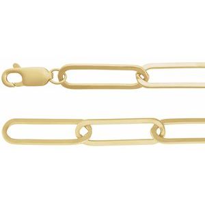 Bold Paperclip Chain Bracelet